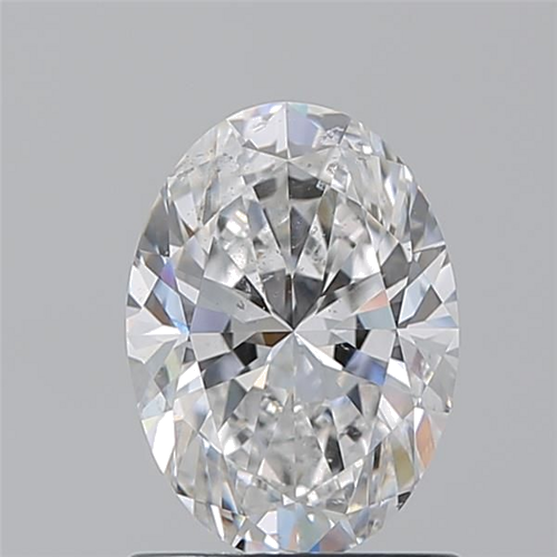 1.2 carat E-SI2 Natūralus Oval Deimantas (1)