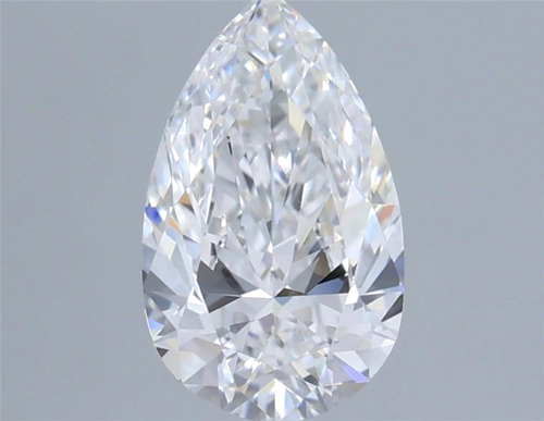 0.76 carat E-IF Natūralus Pear Deimantas (1)