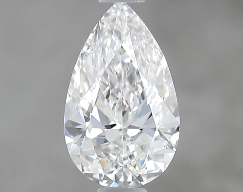 0.6 carat E-VVS2 Natūralus Pear Deimantas (1)