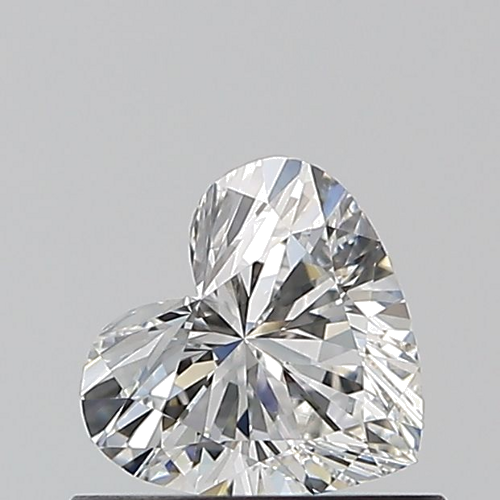 0.5 carat G-VVS1 Natūralus Heart Deimantas (1)