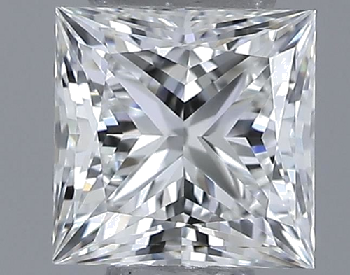 0.47 carat G-VVS1 Natūralus Princess Deimantas (1)