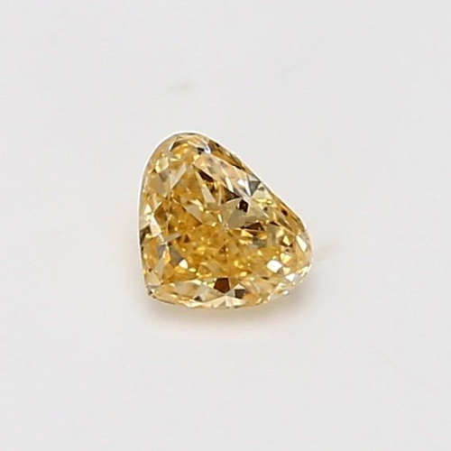 0.33 carat Yellow-SI1 Natūralus Heart Deimantas (1)