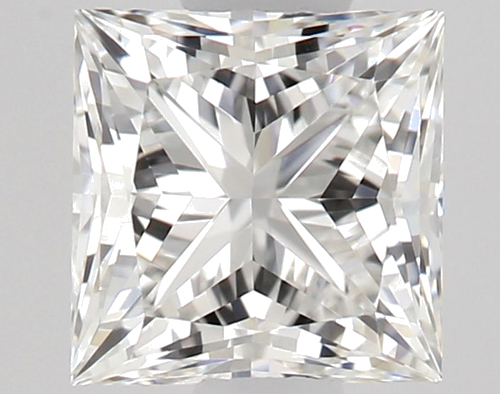 0.5 carat G-VS1 Natūralus Princess Deimantas (1)