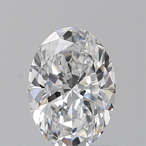 0.7 carat D-VVS1 Natūralus Oval Deimantas (1)