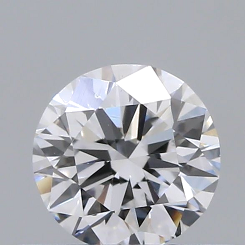 0.37 carat D-SI1 Very Good cut Natūralus Round Deimantas (1)