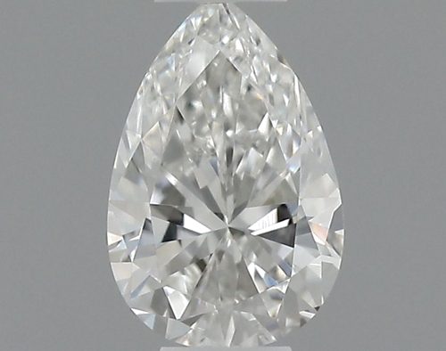 0.24 carat F-VVS1 Natūralus Pear Deimantas (1)