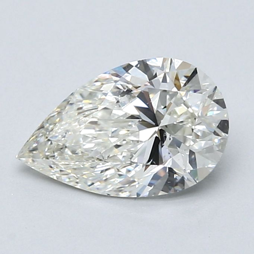 1.5 carat I-SI1 Natūralus Pear Deimantas (1)