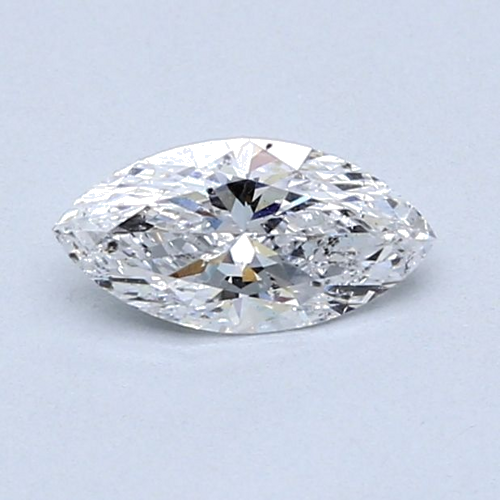0.47 carat D-SI2 Natūralus Marquise Deimantas (1)