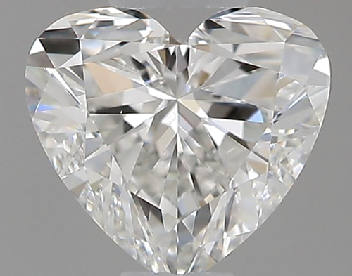 0.38 carat G-VS1 Natūralus Heart Deimantas (1)