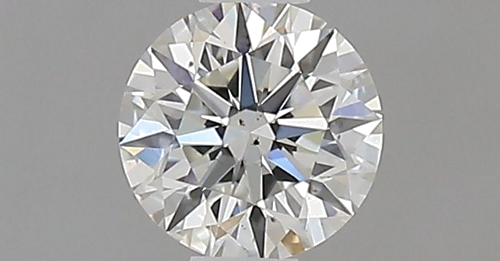 0.38 carat I-SI1 Excellent cut Natūralus Round Deimantas (1)