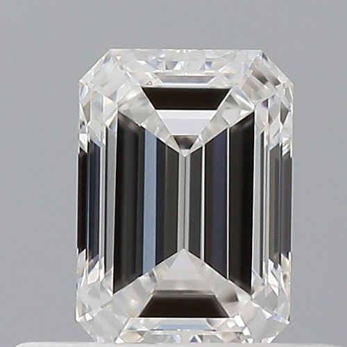0.51 carat F-VVS2 Natūralus Emerald Deimantas (1)