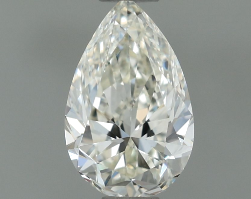 0.6 carat K-VS1 Natūralus Pear Deimantas (1)