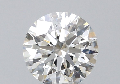 0.5 carat H-VVS2 Excellent cut Natūralus Round Deimantas (1)