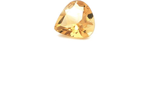 5.08 carat YELLOW Pear Citrine (1)