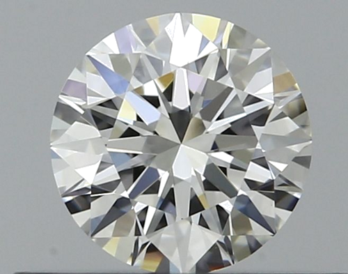 0.34 carat F-VVS1 Excellent cut Natūralus Round Deimantas (1)