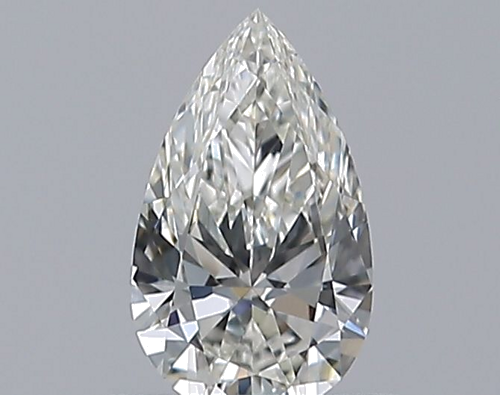 0.5 carat I-VVS2 Natūralus Pear Deimantas (1)