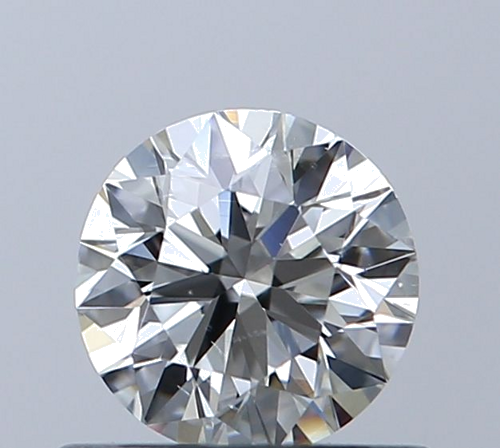 0.5 carat G-SI1 Very Good cut Natūralus Round Deimantas (1)