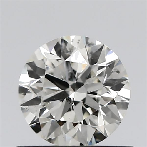 0.63 carat K-SI1 Excellent cut Natūralus Round Deimantas (1)