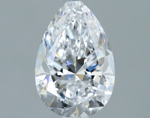 0.5 carat D-VVS1 Natūralus Pear Deimantas (1)