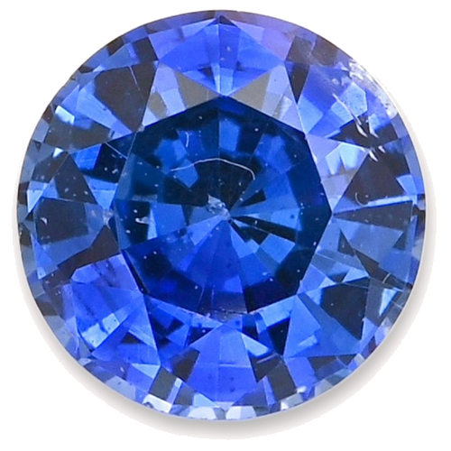 0.59 carat BLUE Round Safyras (1)