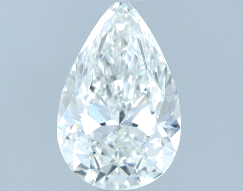 1.01 carat H-VS2 Natūralus Pear Deimantas (1)