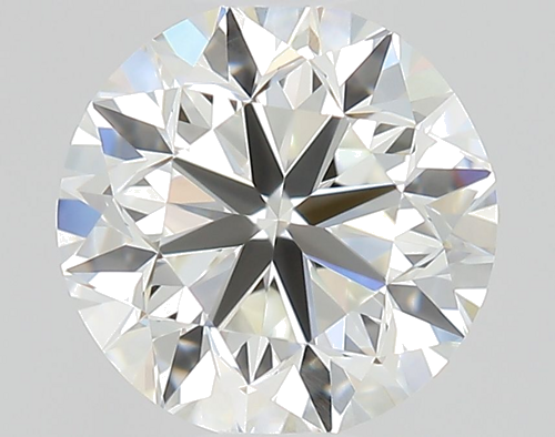 0.5 carat I-VVS1 Very Good cut Natūralus Round Deimantas (1)