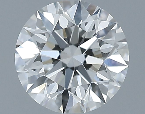0.5 carat F-VVS1 Excellent cut Natūralus Round Deimantas (1)