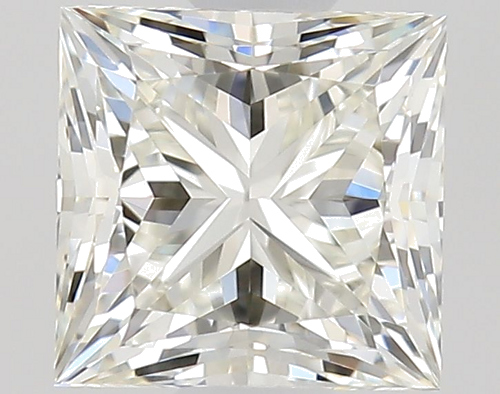 0.59 carat K-VVS1 Natūralus Princess Deimantas (1)
