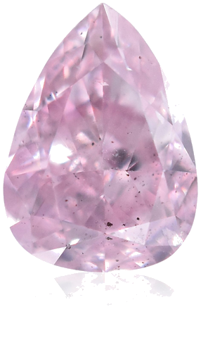 0.19 carat Fancy Intense Purplish Pink-SI2 Natūralus Pear Deimantas (1)