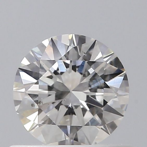 0.5 carat G-SI2 Excellent cut Natūralus Round Deimantas (1)