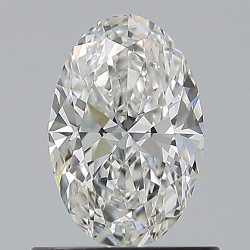 0.7 carat H-VVS1 Natūralus Oval Deimantas (1)