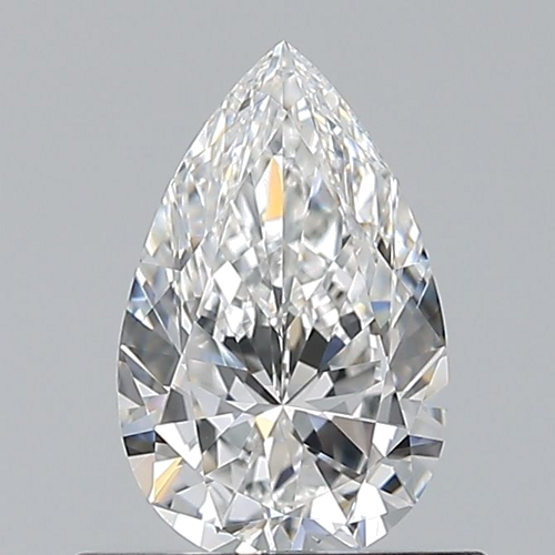 0.6 carat E-VVS1 Natūralus Pear Deimantas (1)