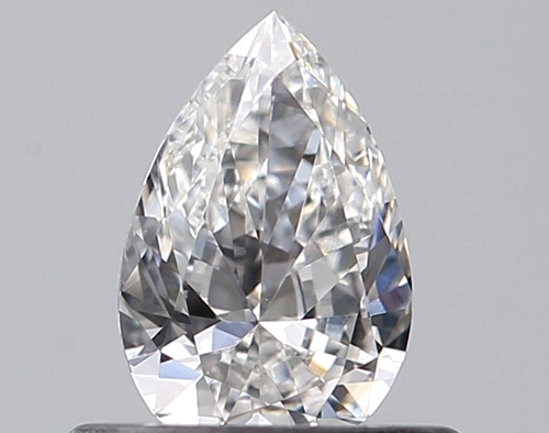 0.4 carat E-VS1 Natūralus Pear Deimantas (1)