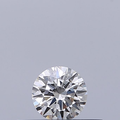 0.19 carat F-VVS1 Excellent cut Natūralus Round Deimantas (1)