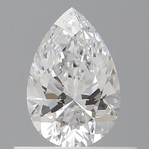 0.52 carat D-VS2 Natūralus Pear Deimantas (1)