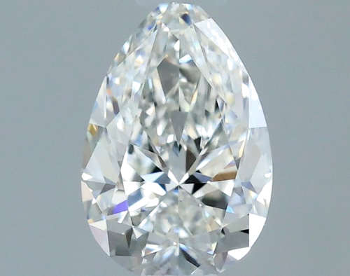 0.34 carat F-VS1 Natūralus Pear Deimantas (1)