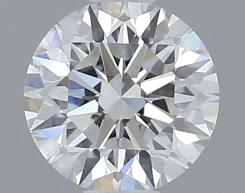 0.53 carat F-VVS1 Excellent cut Natūralus Round Deimantas (1)