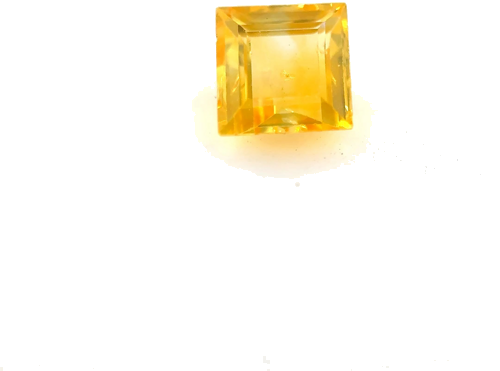 0.66 carat YELLOW Square Safyras (1)