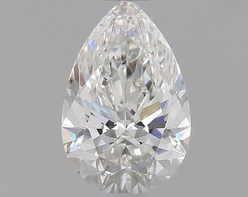 0.71 carat F-VS2 Natūralus Pear Deimantas (1)