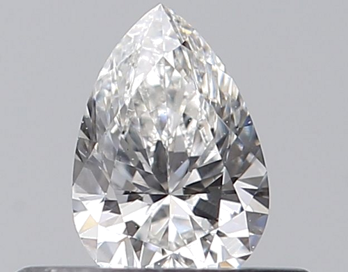 0.28 carat F-VS2 Natūralus Pear Deimantas (1)