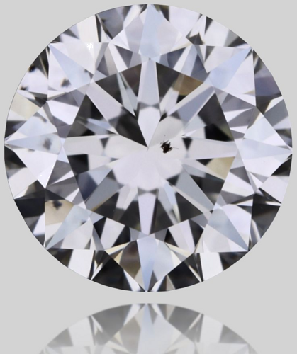 0.5 carat K-SI1 Excellent cut Natūralus Round Deimantas (1)