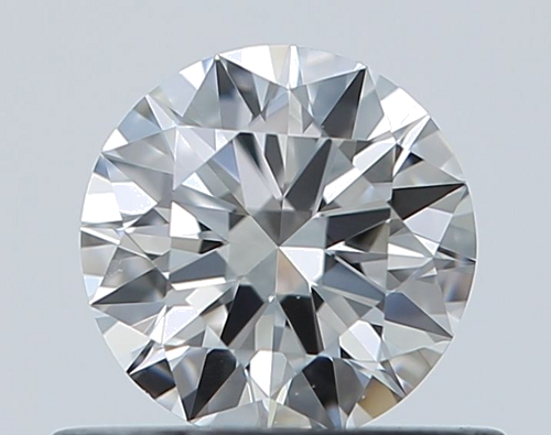 0.5 carat F-VS1 Excellent cut Natūralus Round Deimantas (1)