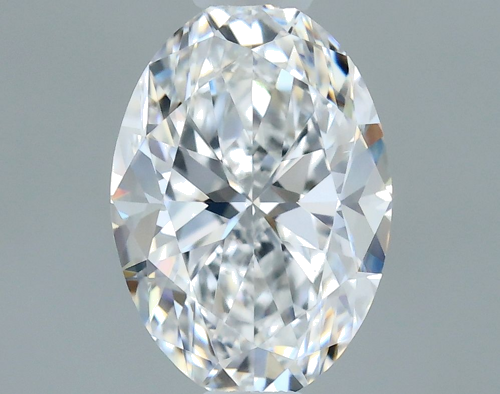 0.5 carat D-VS1 Natūralus Oval Deimantas (1)