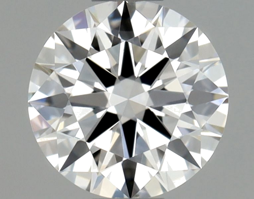 0.55 carat F-VVS1 Excellent cut Natūralus Round Deimantas (1)