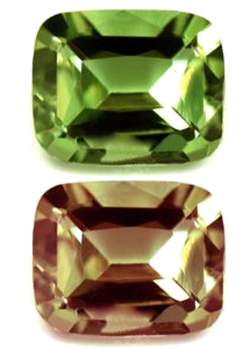 0.58 carat GREEN Cushion Alexandrite (1)