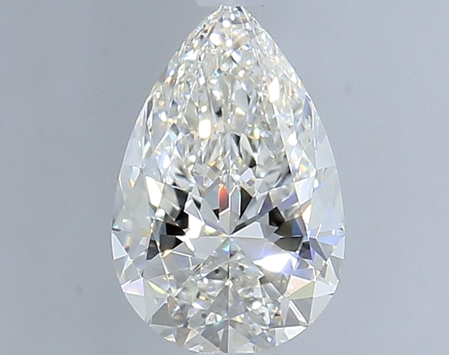0.9 carat G-SI1 Natūralus Pear Deimantas (1)