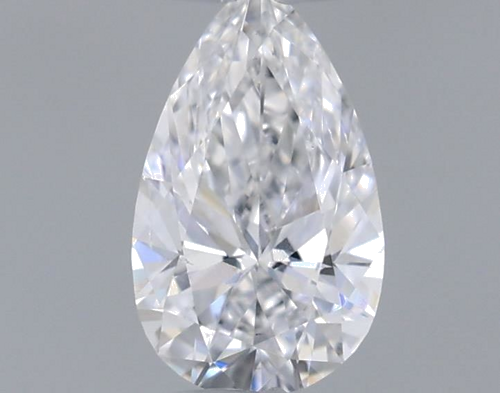 0.3 carat D-SI1 Natūralus Pear Deimantas (1)