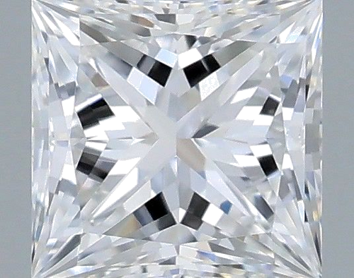 0.41 carat F-IF Natūralus Princess Deimantas (1)