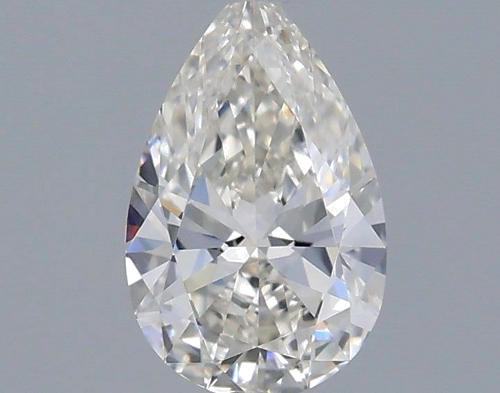 0.32 carat I-VS1 Natūralus Pear Deimantas (1)