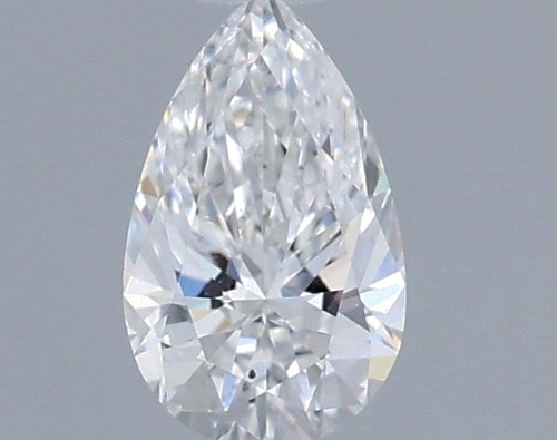 0.3 carat E-SI1 Natūralus Pear Deimantas (1)
